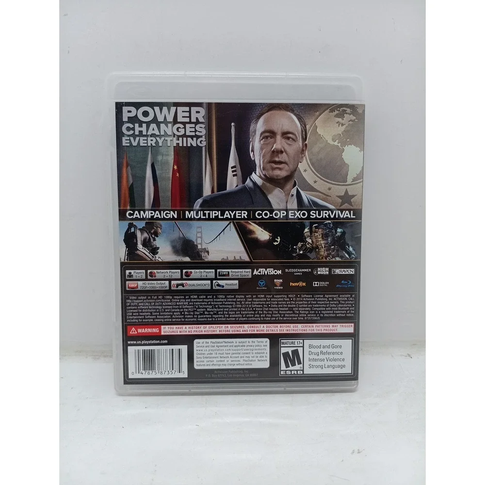 Call of Duty: Advanced Warfare (Sony PlayStation 3, 2014)
